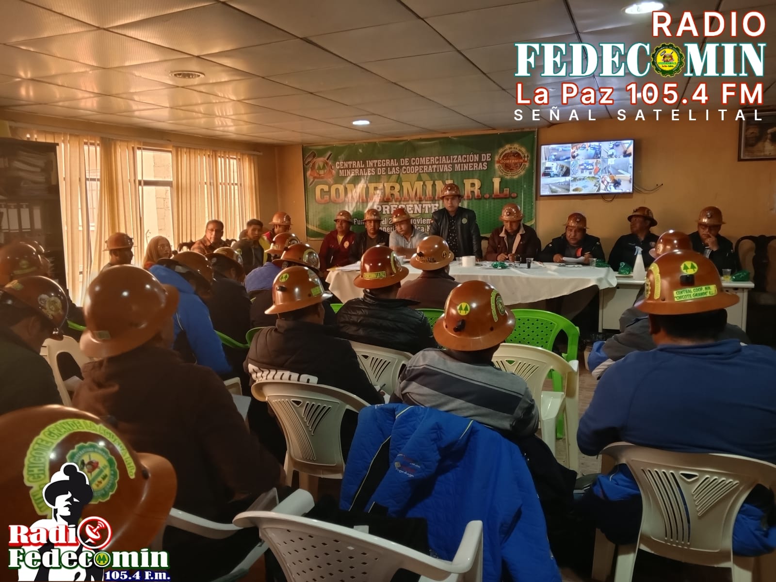 FEDECOMIN LA PAZ R.L. participó en asamblea extraordinaria de COMERMIN R.L.