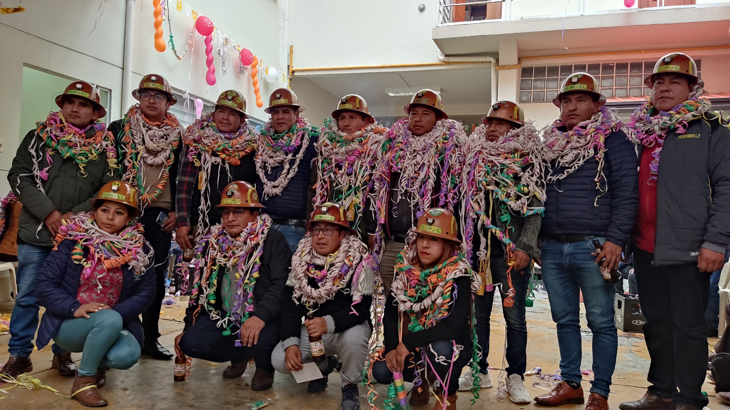 Ch’alla de carnavales de FEDECOMIN LA PAZ R.L.