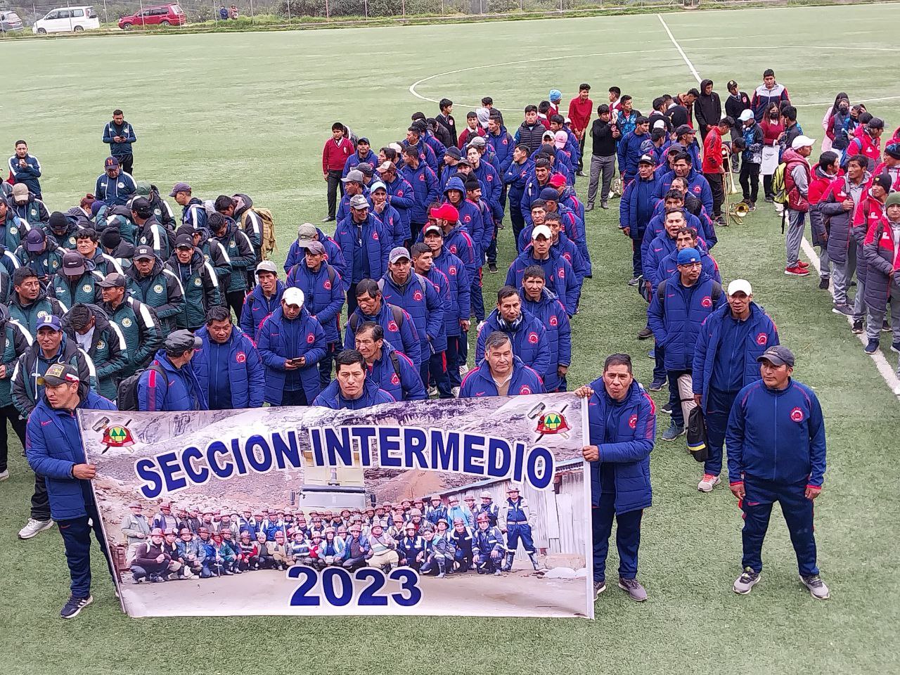 Se realizó el campeonato interinstitucional conmemorando el XX aniversario del Grupo Minero «Pacuni»