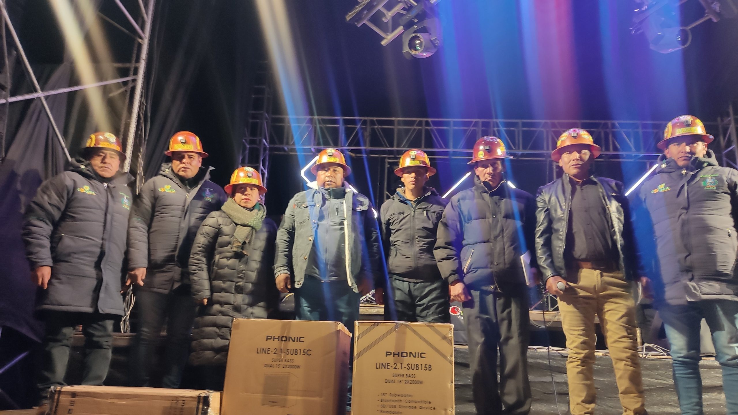 FEDECOMIN LA PAZ R.L. participó en el XXXII aniversario de la Cooperativa Minera «San Antonio» R.L.