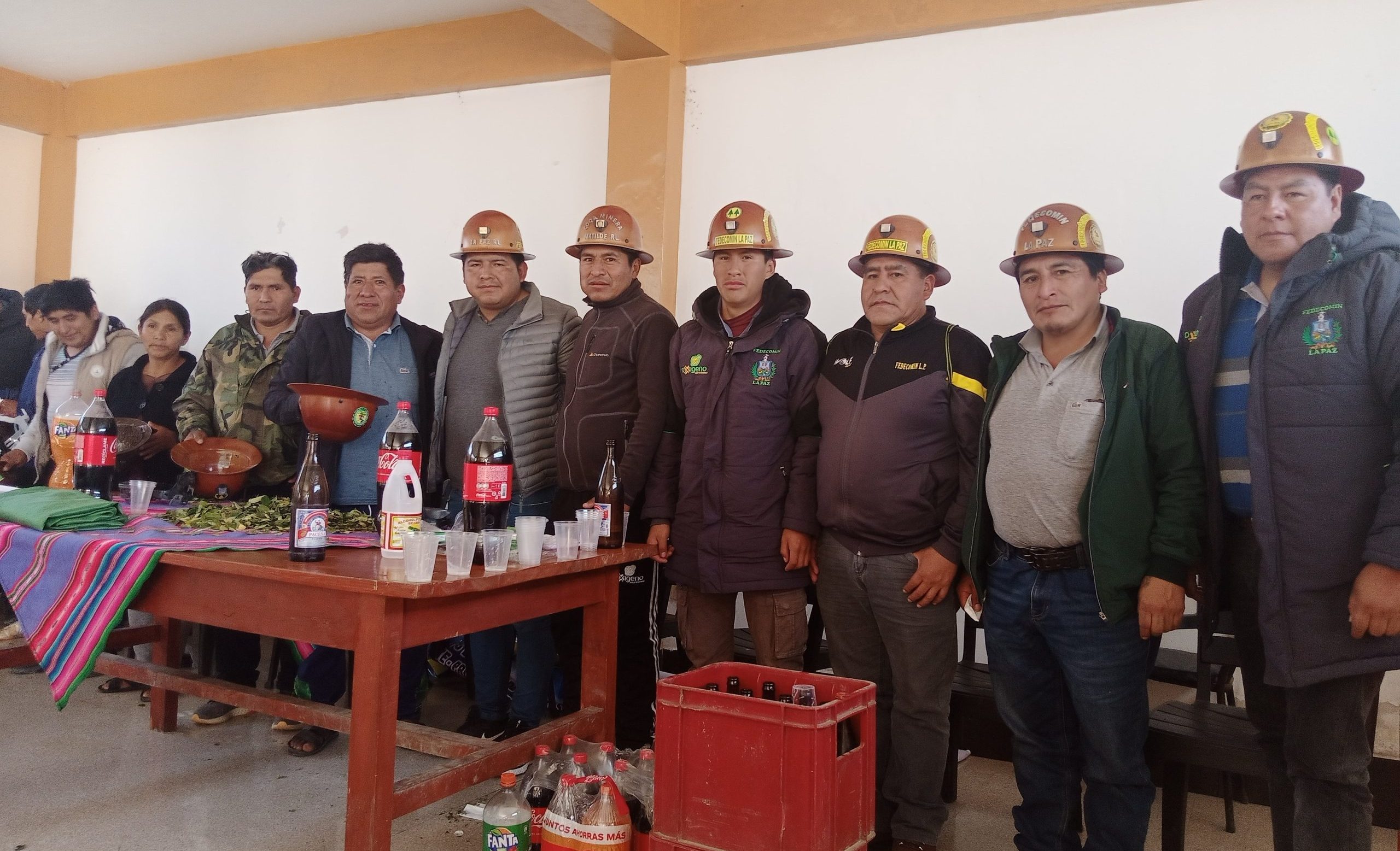 Se posesionó al directorio de la Cooperativa Minera «San Bartolomé de Chiltuhaya» R.L.