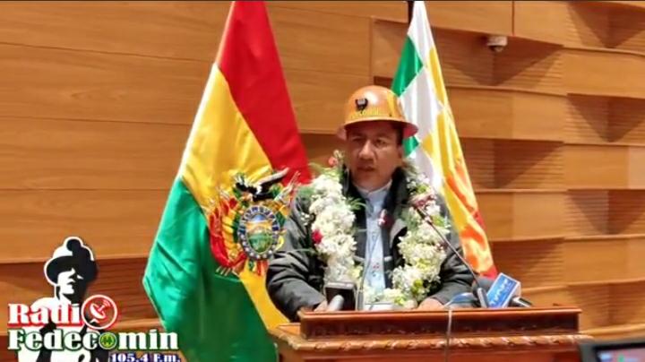 Presidente de la Cámara de Diputados  Participó Del Acto De Reconocimiento A Mujeres Mineras.